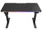 Escritorio Gamer Cougar E-ARES 120, Iluminación RGB, Altura Ajustable, Soporta hasta 80kg. Color Negro.