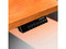 Escritorio Munfrost MoonStone, Base Pro, 75 x 150cm, Soporta hasta 80Kg, Forma en L. Color Nougat.