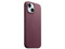 Funda Apple FineWoven para iPhone 15 compatible con MagSafe. Color Morado.