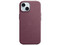 Funda Apple FineWoven para iPhone 15 compatible con MagSafe. Color Morado.