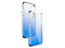 Funda Ballistic Jewel Spark para iPhone X/XS. Uso rudo. Color Azul Transparente.