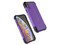 Funda Ballistic Tough Jacket para iPhone X/XS. Uso rudo. Color Morado.