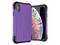 Funda Ballistic Tough Jacket para iPhone XS Max. Color Violeta.