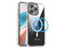 Funda MyBat Vivid Mag para iPhone 15 Pro Max. Color Blanco Transparente.
