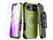 Funda MyBat Mag Clip para iPhone 17. Color Verde.