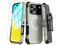 Funda MyBat Maverick Mag Clip para iPhone 17 Pro con mica. Color Gris.
