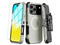 Funda MyBat Mag Clip para iPhone 17 Pro Max. Color Gris.

