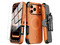 Funda MYBAT Maverick Mag clip para iPhone 17 Pro Max, Color Naranja con mica, Modelo RIP17PMCS3NXMS008.