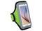 Funda deportiva MyBat Pro para brazo compatible con smartphones de hasta 6.5 pulgadas. Color Verde/Gris.