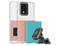 Funda Nimbus9 Ghost 2 para Samsung Galaxy S20 Ultra con soporte magnético integrado. Color Transparente con Rosa/Azul.
