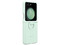 Funda Samsung de silicona para Galaxy Flip 5 con anillo. Color Menta.

