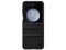 Funda Samsung para Galaxy Flip 5 de cuero auténtico. Color Negro.