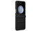 Funda Samsung para Galaxy Flip 5 de cuero auténtico. Color Negro.