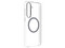 Funda Samsung Magnet para Galaxy S25+ con aro magnético. Color Transparente.