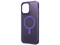 Funda Tekku Matte para iPhone 15 compatible con MagSafe. Color Morado Transparente.
