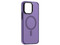 Funda Tekku Matte Color para iPhone 15 compatible con MagSafe. Color Morado Transparente.