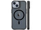 Funda Tekku Combat Carbon para iPhone 15 compatible con MagSafe. Color Negro.