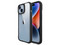 Funda Tekku Combat para iPhone 15. Color Transparente con Negro.