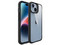 Funda Tekku Combat para iPhone 15. Color Transparente con Negro.