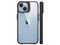 Funda Tekku Combat para iPhone 15. Color Transparente con Negro.