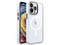 Funda Tekku ClrColor para iPhone 15 Pro compatible con MagSafe. Color Blanco Transparente.