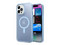 Funda Tekku Matte para iPhone 15 Pro compatible con MagSafe. Color Azul Transparente.
