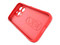 Funda Tekku TPU Phantom para iPhone 15 Pro. Color Rojo.
