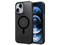 Funda Tekku Matte para iPhone 15 Plus compatible con MagSafe. Color Negro.