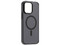 Funda Tekku Matte Color para iPhone 15 Plus compatible con MagSafe. Color Transparente con Negro.