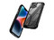 Funda Tekku Shock Hardshell para iPhone 15 Plus. Color Negro Transparente.