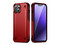 Funda Tekku Tough Cover para iPhone 15 Plus. Color Rojo.
