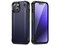 Funda Tekku StrapB Tough Cover para iPhone 15 Plus. Color Azul.