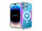 Funda Tekku Metal para iPhone 15 Pro Max compatible con MagSafe. Color Tornasol.
