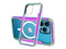 Funda Tekku Metal para iPhone 15 Pro Max compatible con MagSafe. Color Tornasol.
