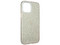 Funda Tekku de doble capa con brillos para iPhone 15 Pro Max. Color Dorado Glitter.