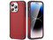 Funda Tekku Tough Cover para iPhone 15 Pro Max. Color Rojo.
