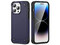 Funda Tekku Tough Cover para iPhone 15 Pro Max. Color Azul.
