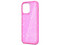Funda Tekku rígida para iPhone 15 Pro Max. Color Rosa Glitter.