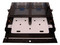 Charola Belden ECX-01U de distribución de Fibra óptica, Adaptadores Frame o Cassetes.