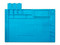BRobotix Tapete Antiestático de silicón, magnético. Color Azul