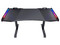 Escritorio Gaming Cougar Mars  NY7D0001-00, diseño ergonómico, iluminación RGB. Color Negro.