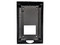Caja de Montaje DAHUA VTM134, Compatible con Panel VTA2502G, Fabricado en aleación de aluminio, Color Negro.
