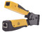 Pinza Epcom 3 en 1 Pelacables, Terminado, Probador para UTP, RJ11, RJ22 y RJ45. Color Negro con Amarillo.