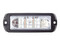 Luz Auxiliar Ultra Brillante de 8 LEDs, en color Rojo/Azul con mica transparente.