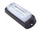 Luz Auxiliar Ultra Brillante Epcom X13 de 4 LEDs, con mica transparente. Color Claro.