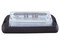 Luz Auxiliar Ultra Brillante Epcom X13 de 4 LEDs, color Ámbar, con mica transparente.