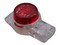Paquete de 100 conectores UR Enson ENS-CUR167, Color Rojo.
