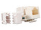 Conector Jack Enson RJ45 Cat6. Color Blanco.