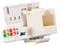 Conector Jack Enson RJ45 Cat6. Color Blanco.
