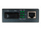 Convertidor de fibra Enson ENS-MC100SC, 10/100/1000Base-Tx, transferencia hasta 120km.